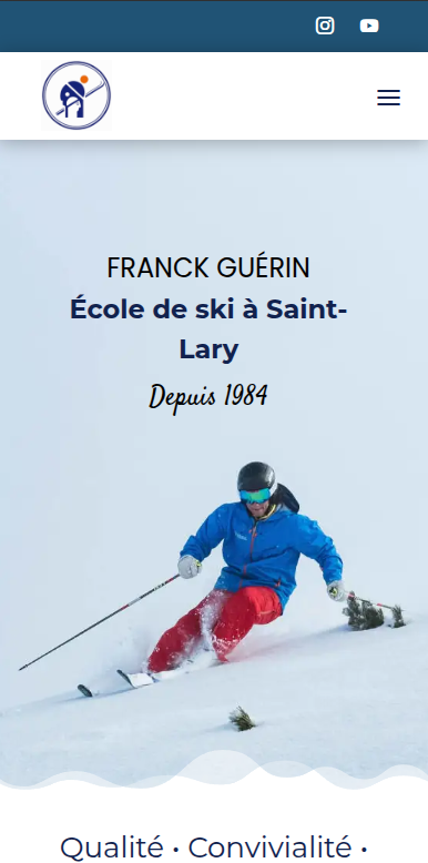 École de ski Saint-Lary - site mobile